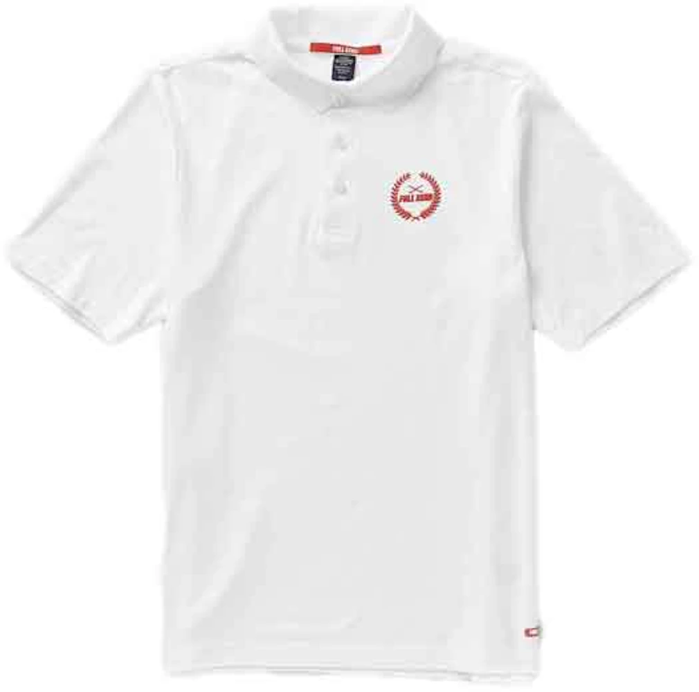 Full Send Golf Polo Shirt White Men's - SS21 - GB