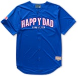 Full Send Happy Dad Baseball Jersey Blue