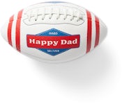 Full Send Happy Dad Mini Football White/Red/Blue