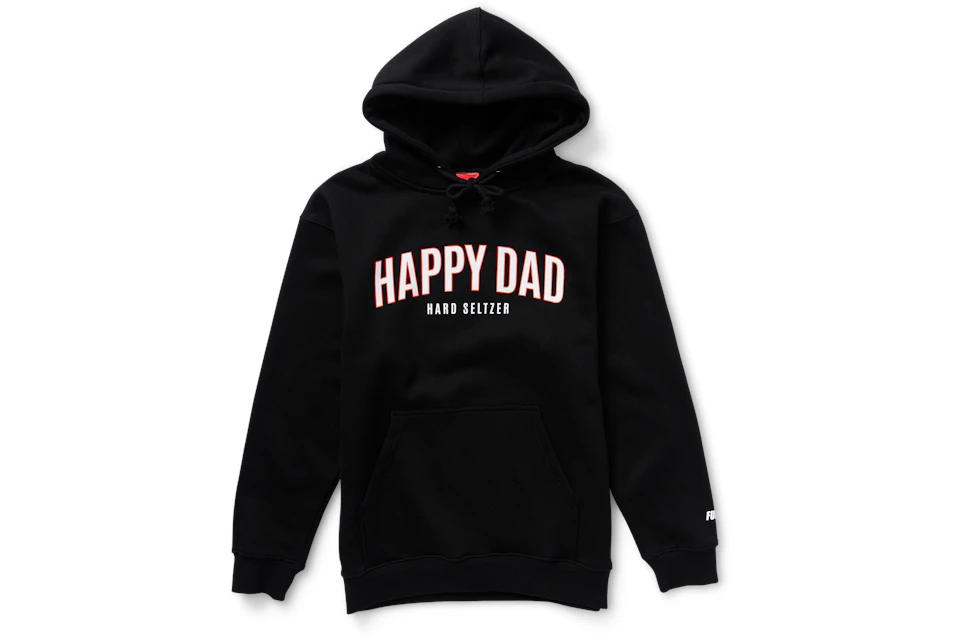 Full Send Happy Dad Seltzer Hoodie Black