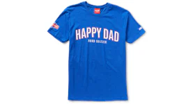 Full Send Happy Dad T-shirt Blue