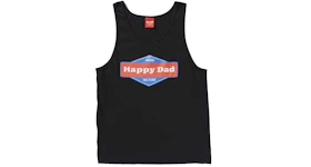 Full Send Happy Dad Tank Black
