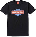 Full Send Happy Dad Tee Black