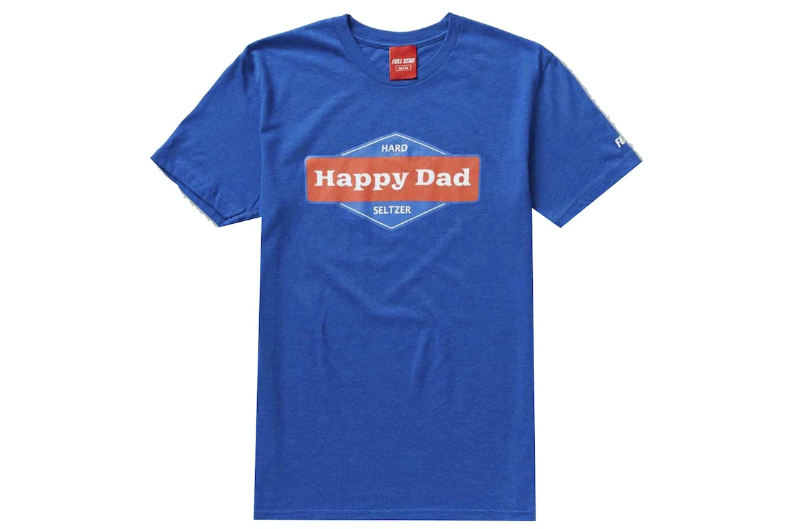 Pre-owned Full Send Happy Dad Tee Royal