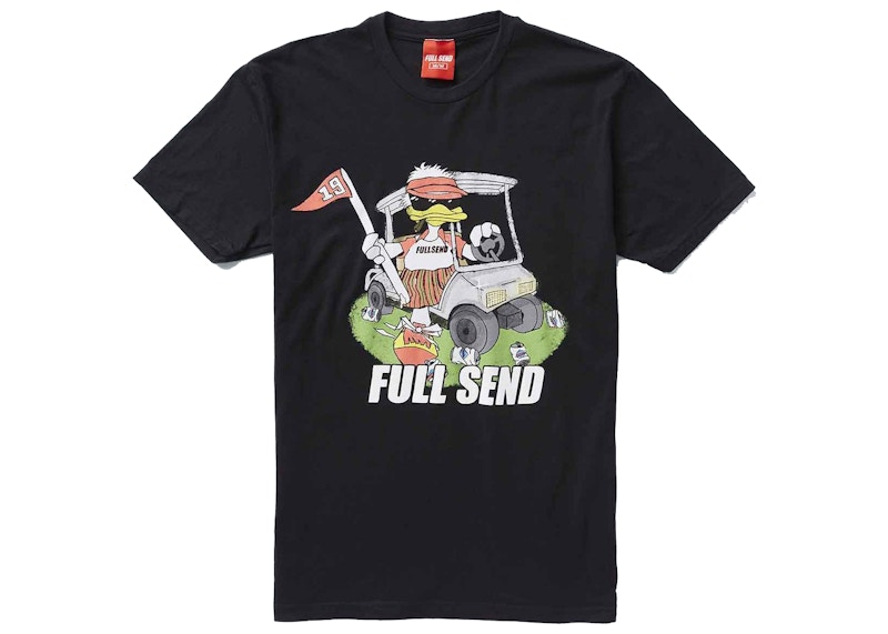 Full Send Happy Duck Tee Black