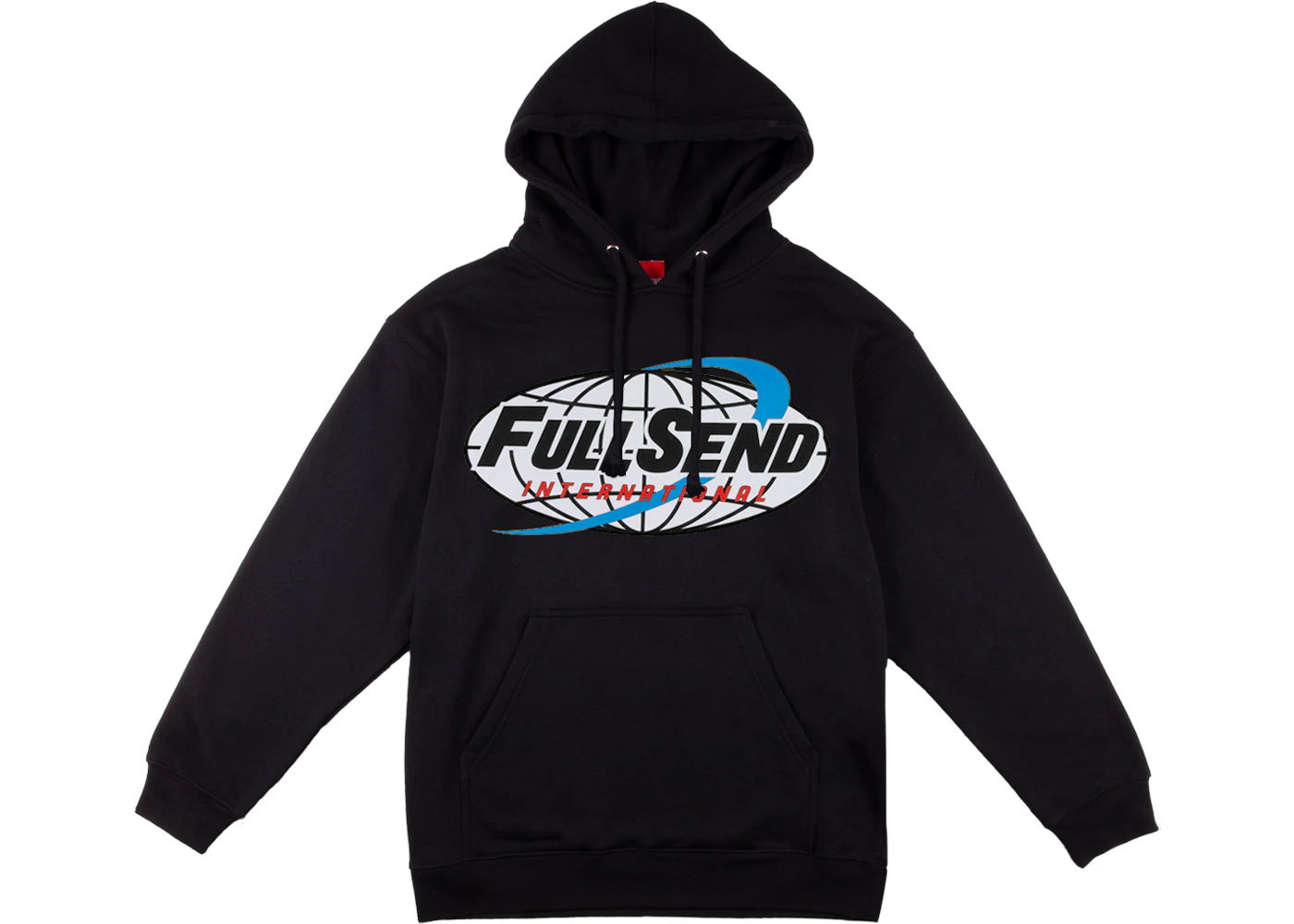 Full Send International Hoodie Black Men s SS21 US