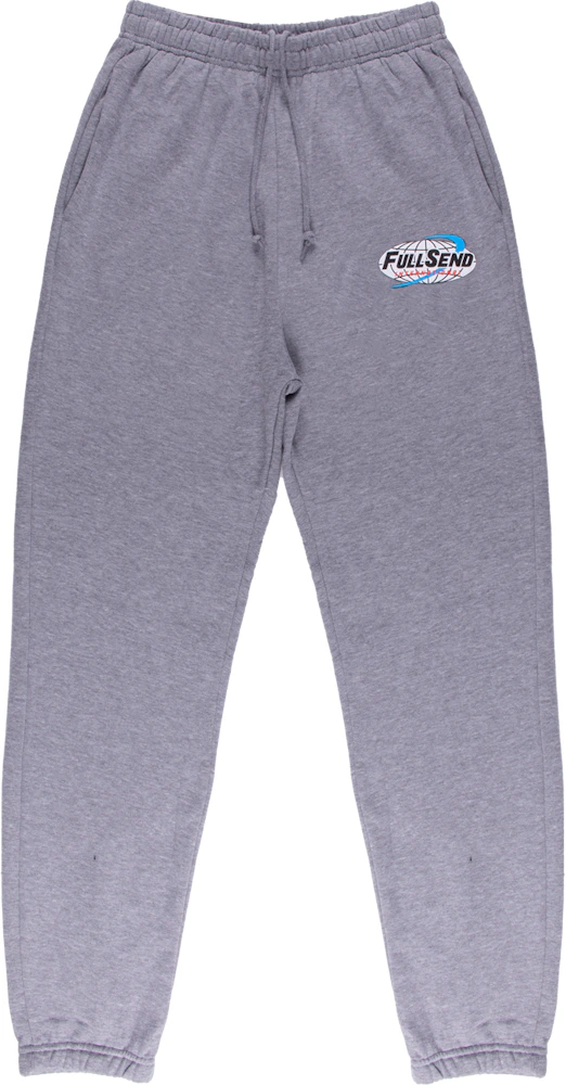 Full Send International Sweatpants Grey Men's - SS21 - US