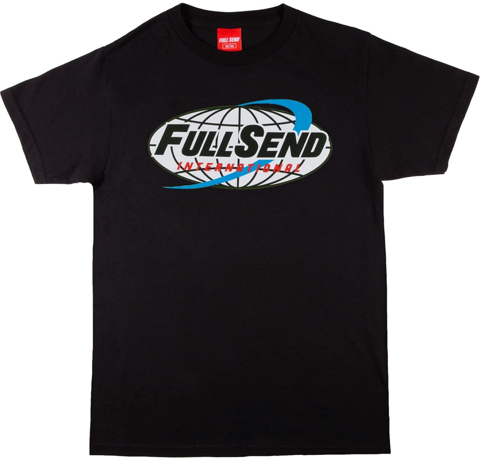 Full Send International Tee Black - SS21