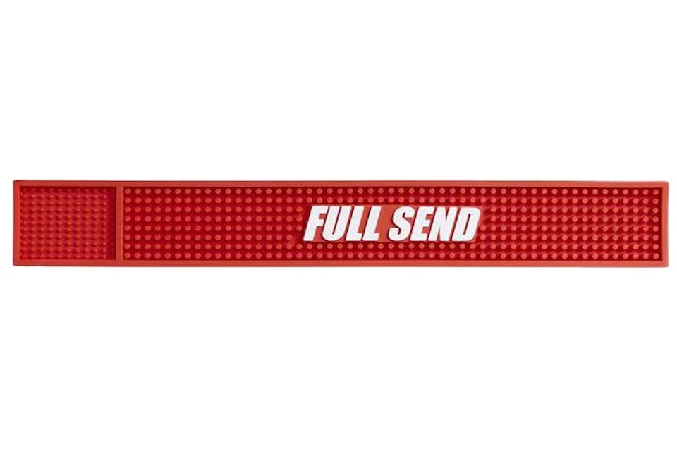 Full Send Logo Bar Mat Red - SS21 - KR