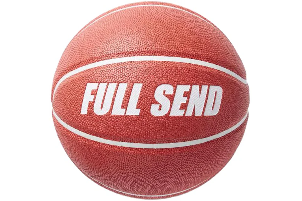 Full Send Logo Basketball Red - SS21 - GB