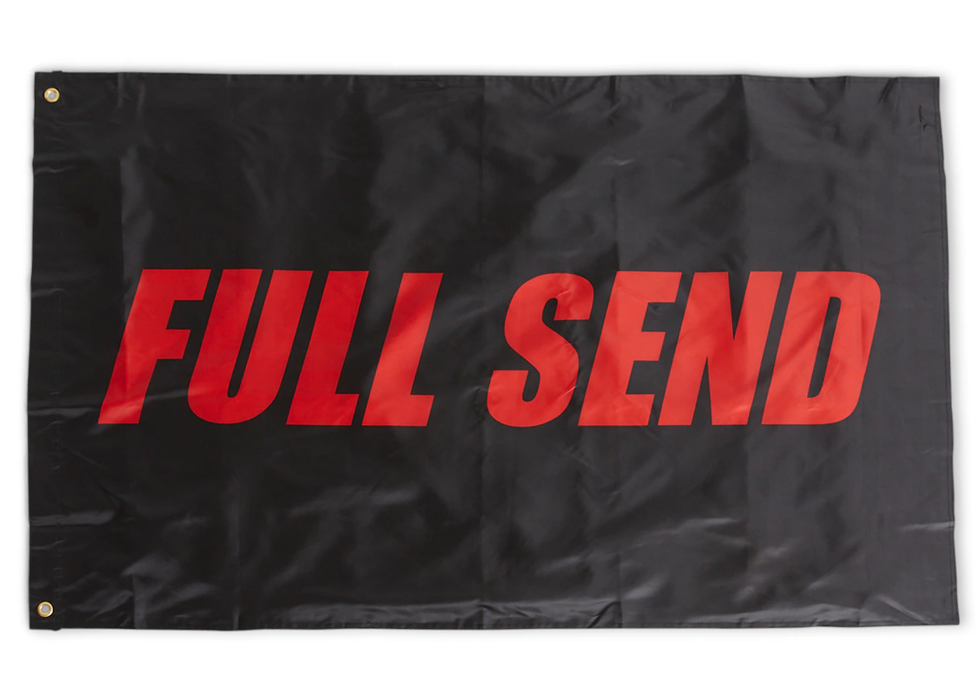 Full Send Logo Flag Black/Red - FW21 - US
