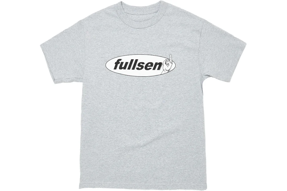 Full Send Middle Finger Tee Heather Grey - FW20 Men's - US
