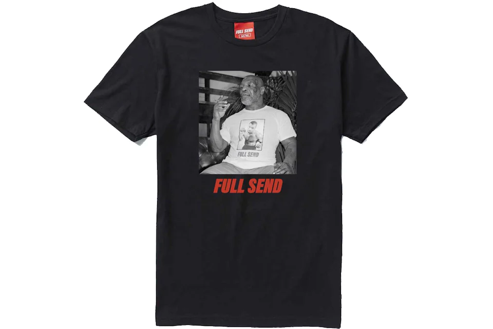 Full Send Mike Tyson Joint Tee Black Men's - SS21 - US
