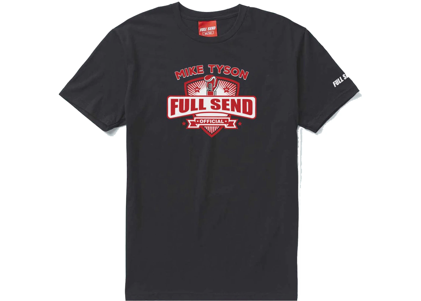 Full Send Mike Tyson Official Tee Black Men's - SS21 - US