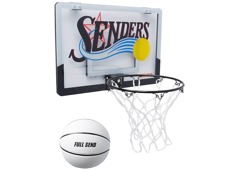 Supreme Spalding Mini Basketball Hoop Red - FW23 - US