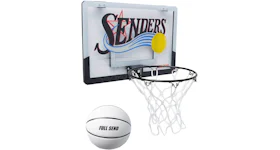 Full Send Mini Basketball Set White