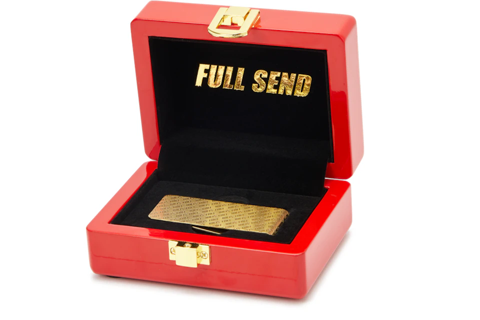 Full Send Money Clip Gold
