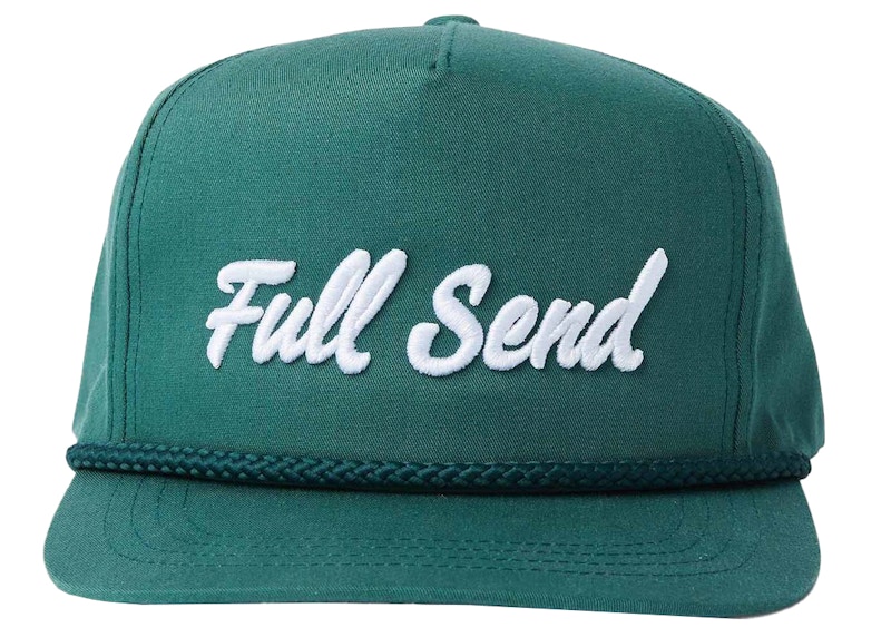 Full Send Mulligan Golf Hat Green