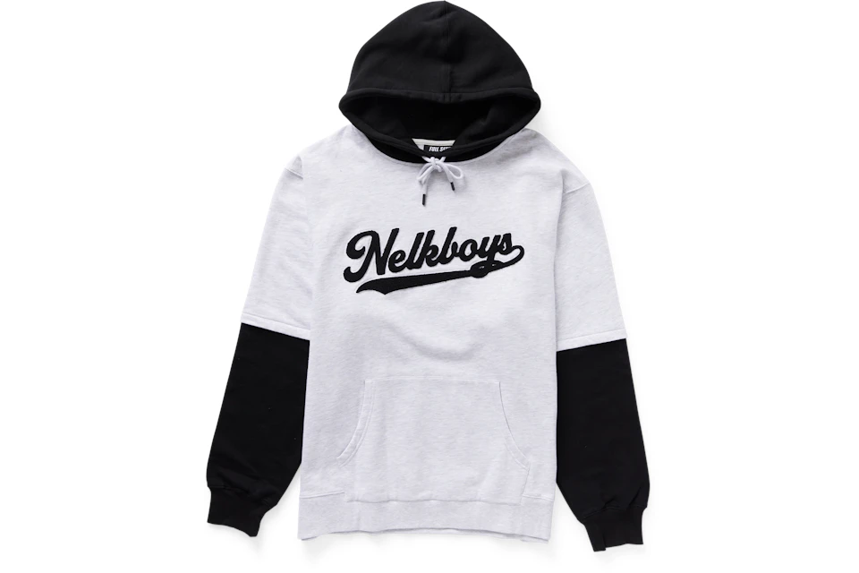 Grey full send hoodie Clearance