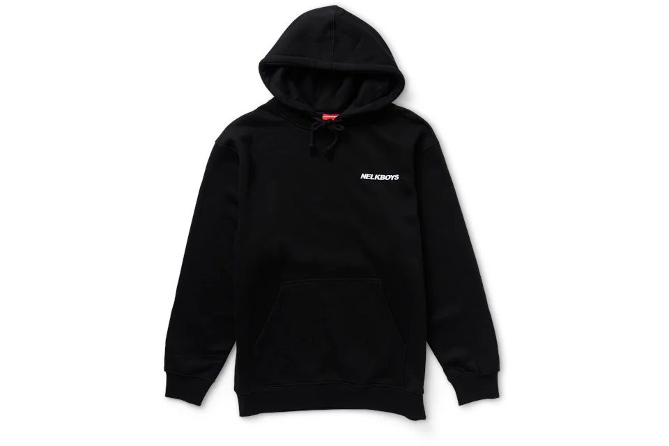 Full Send Nelk Boys Small Logo Hoodie Black Men s FW21 US