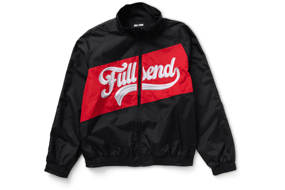 Full Send Nylon Logo Jacket Black Men's - FW21 - US