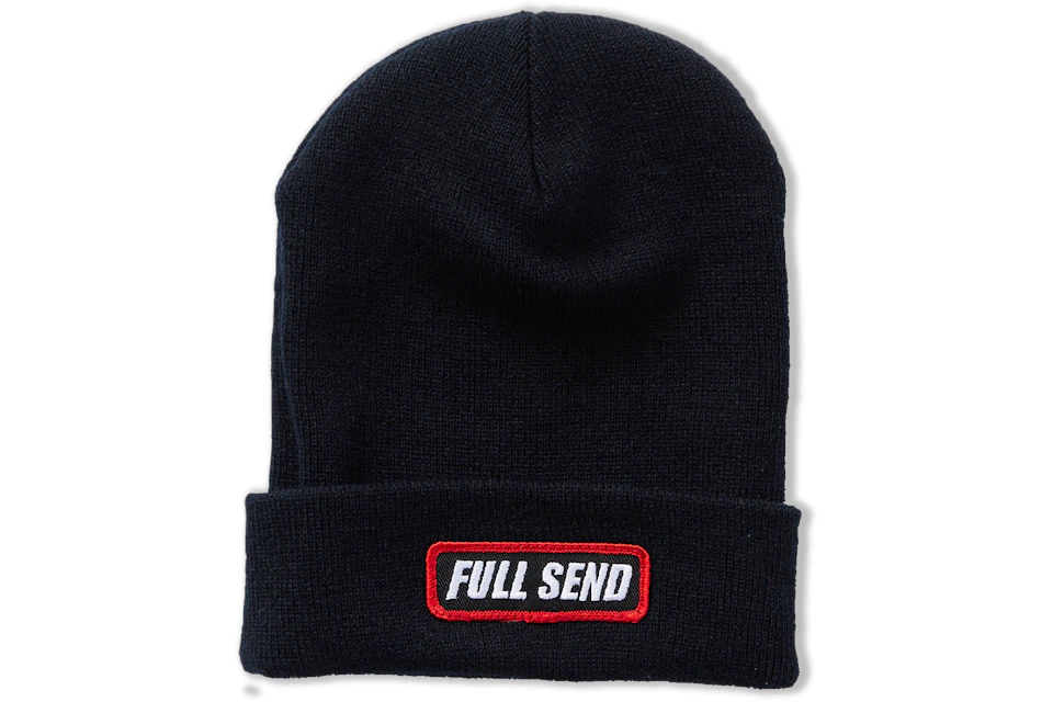 Full Send Patch Beanie Black - FW21 - JP