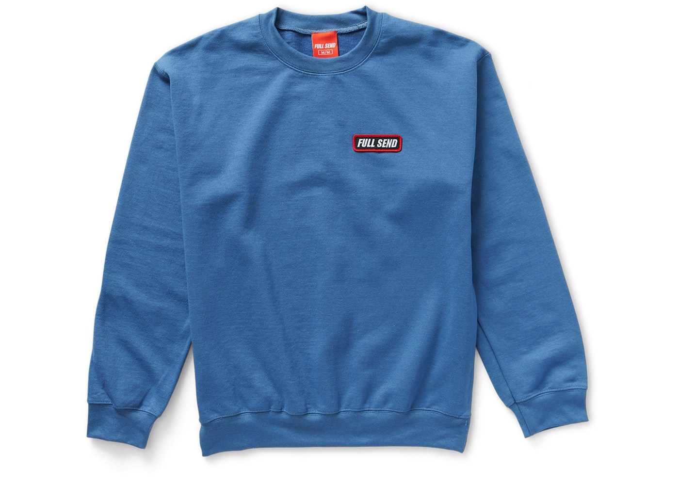 Full Send Patch Crewneck Blue - FW21