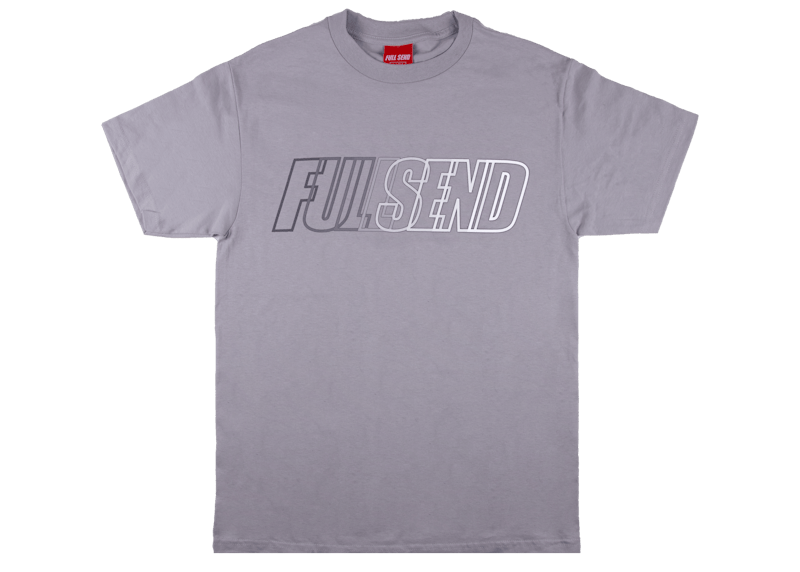 Full Send Phase Tee Silver