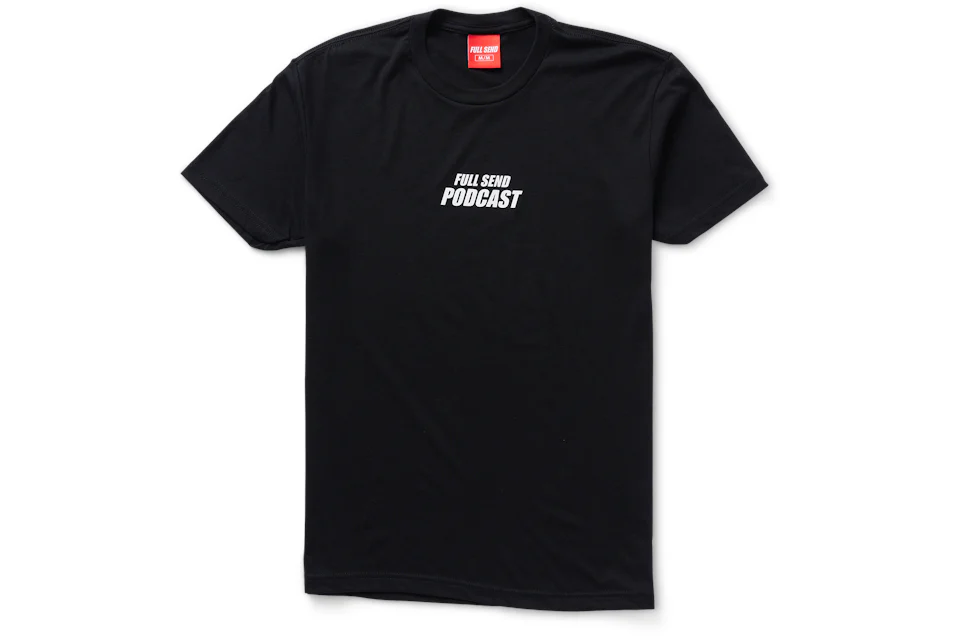 Full Send Podcast T-shirt Black - FW21 Men's - US