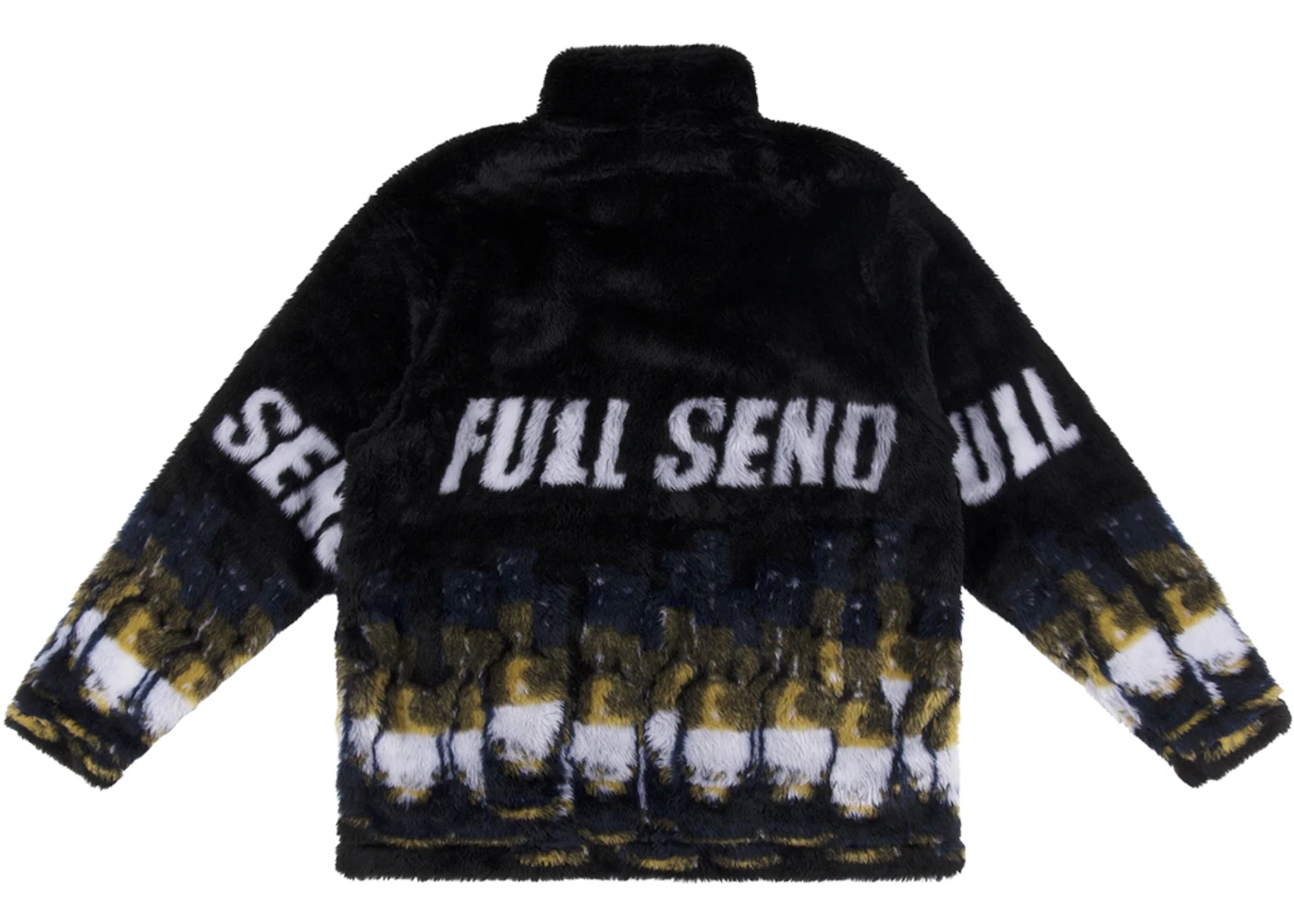 Full Send Polar Fleece Rona Jacket Black Men's - SS21 - US