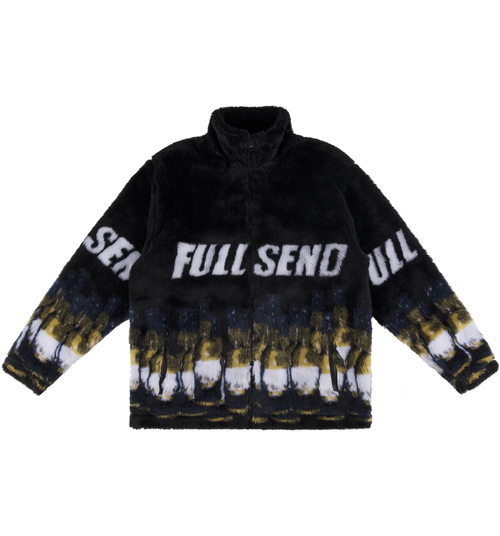 Full Send Polar Fleece Rona Jacket Black - SS21 - JP