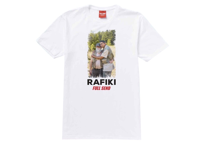 Full Send Rafiki Tee White