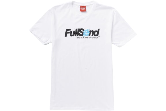 Full Send Run The Internet Tank White