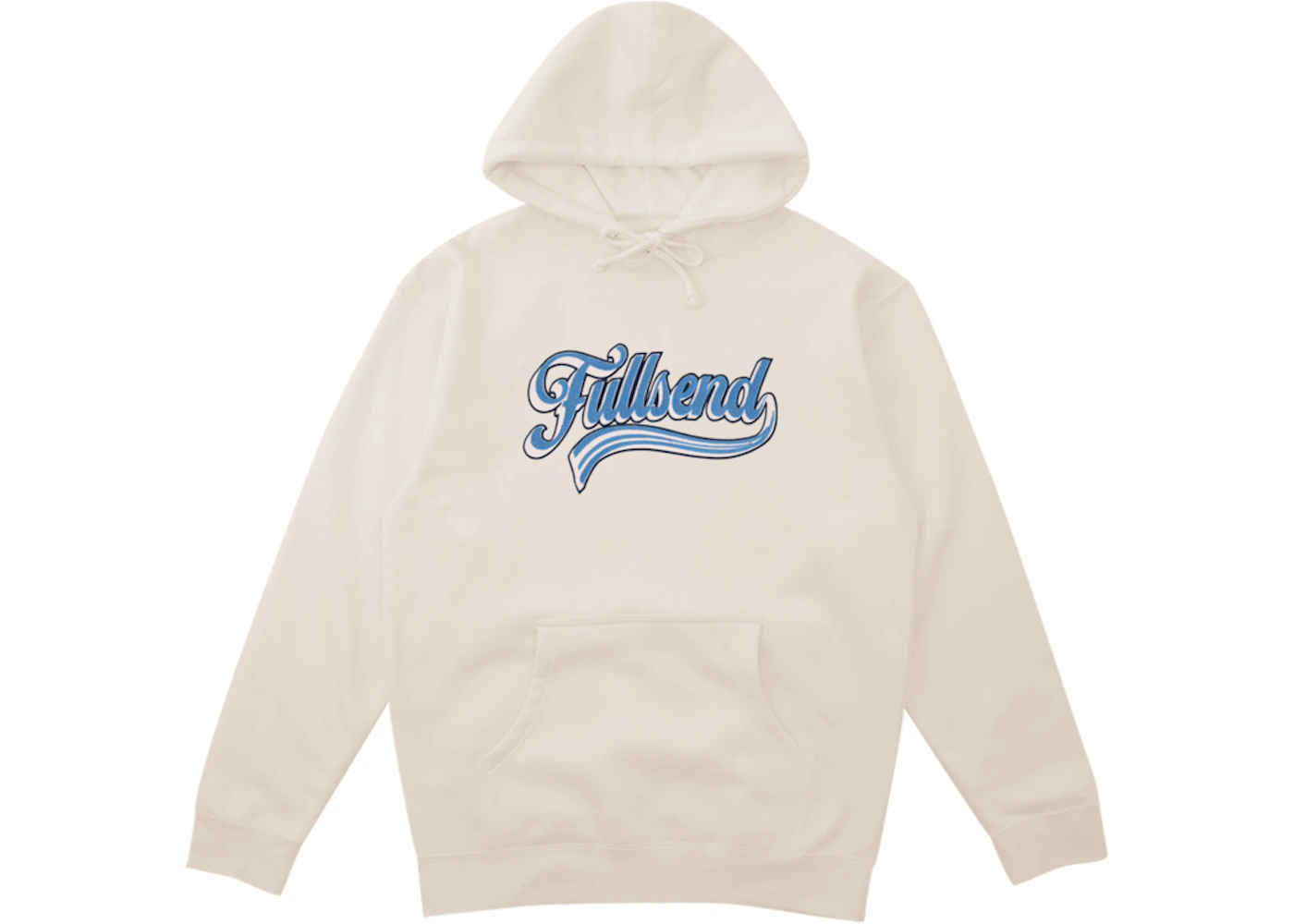 Full Send Script Hoodie Bone Men's - FW20 - US