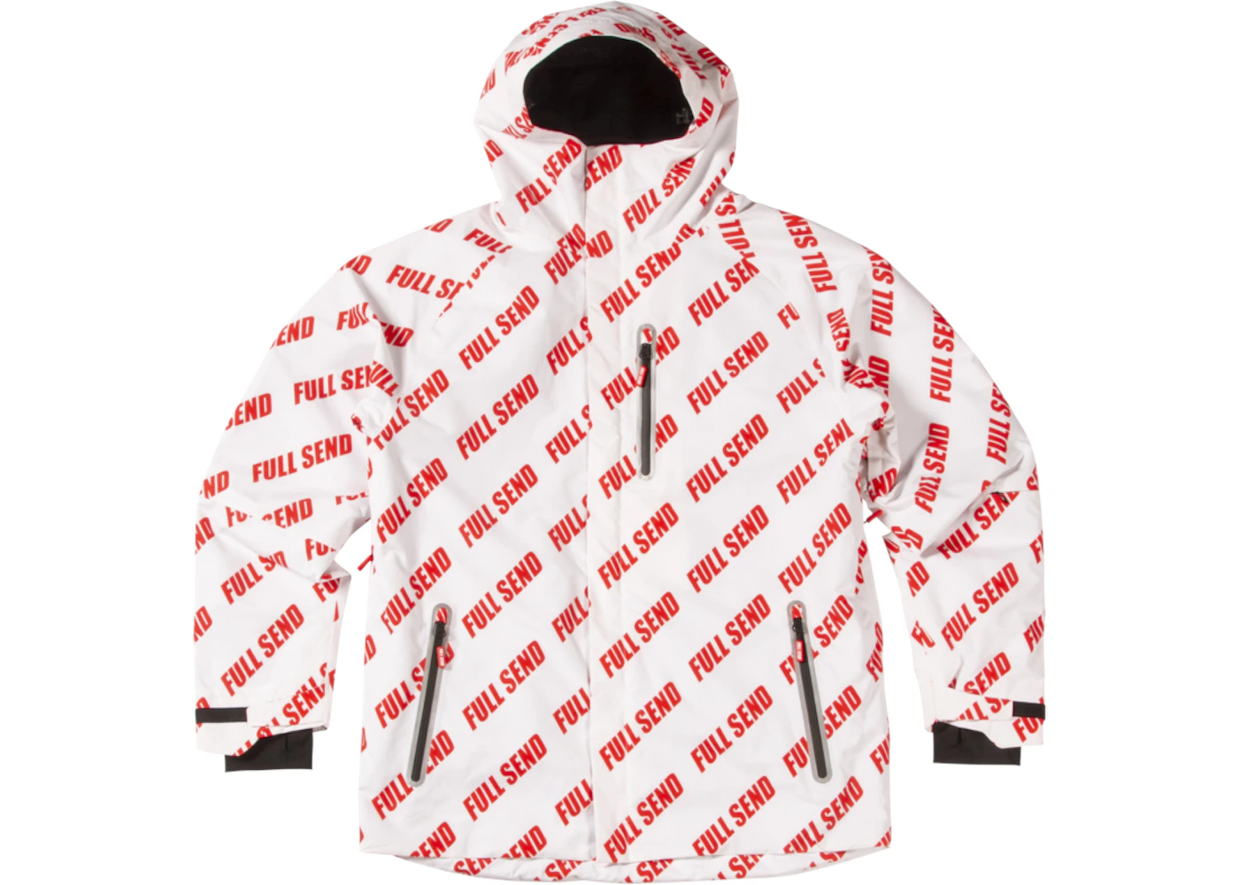 Full Send Ski Jacket White Men's - FW20 - GB