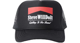 Full Send SteveWillDoIt Smokes Hat Black