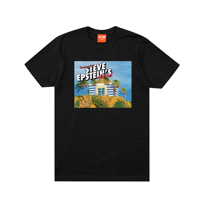 Full Send Steve's Island Tee Black - FW20