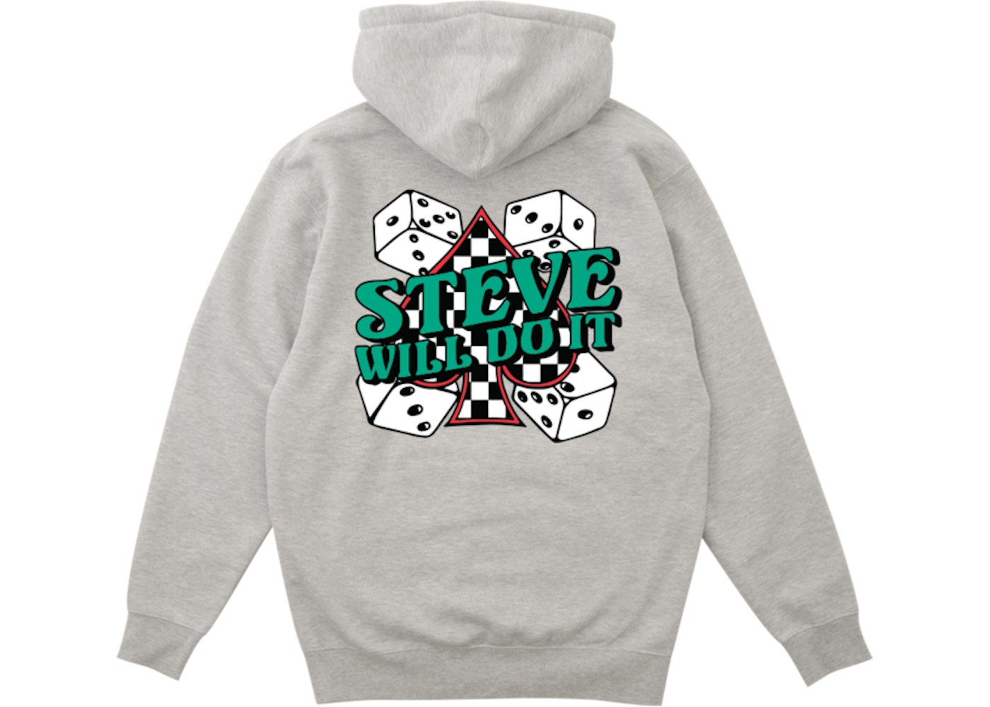 Full Send Stevewilldoit Dice Hoodie Grey - FW20