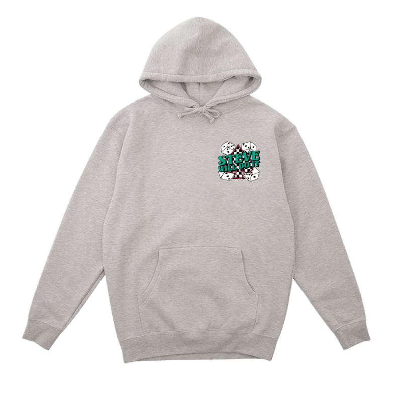 Full Send Stevewilldoit Dice Hoodie Grey