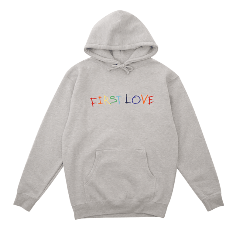 Full Send Stevewilldoit First Love Hoodie Grey
