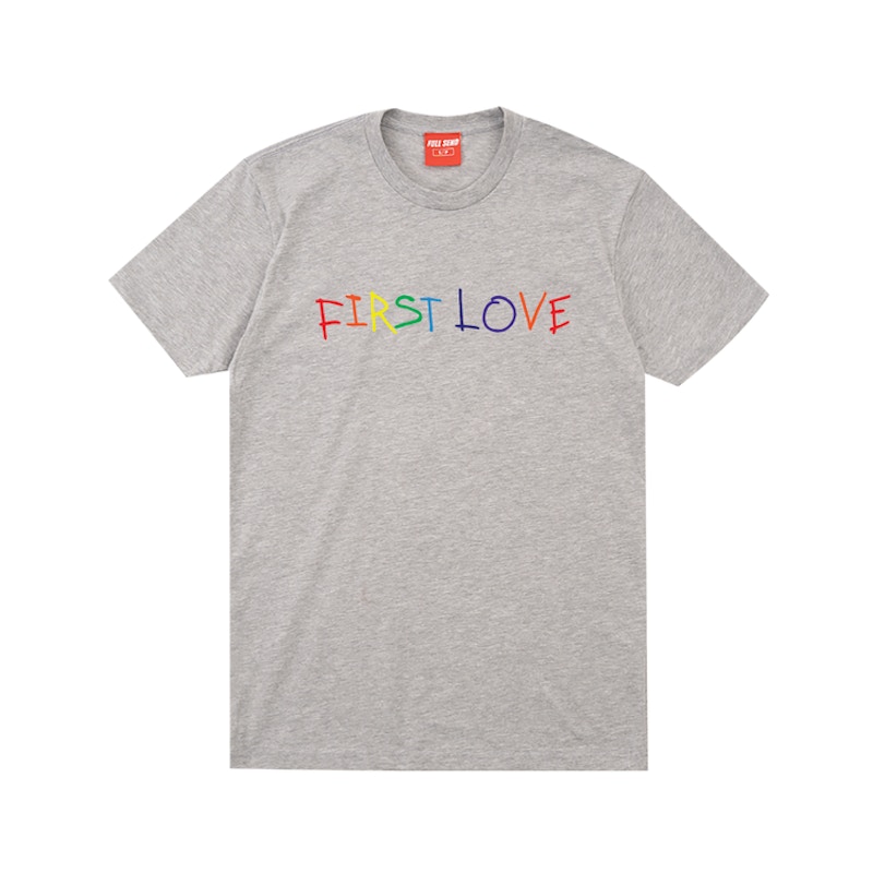 Full Send Stevewilldoit First Love Tee Grey