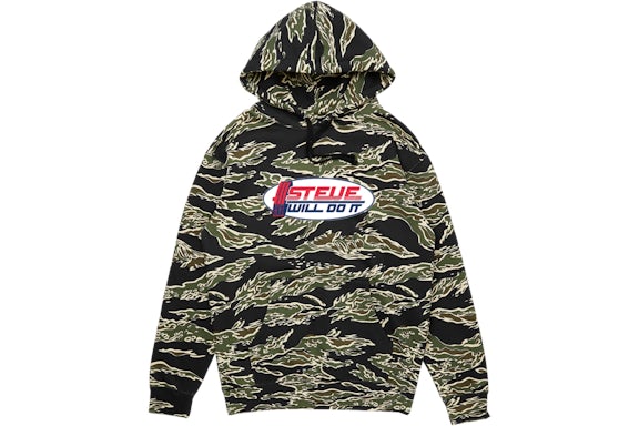 Full Send Stevewilldoit Power Hoodie Tiger Camo