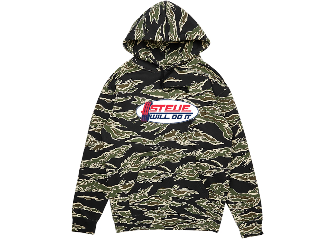 Full send top camo hoodie