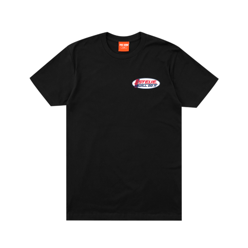 Full Send Stevewilldoit Power Tee Black