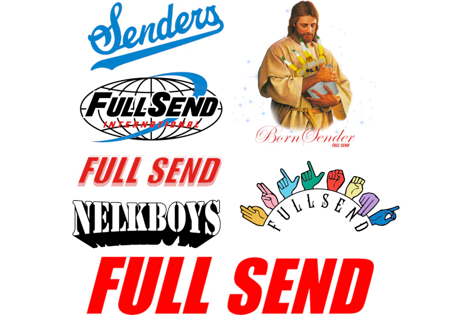 Full Send Sticker Pack Multi - SS21