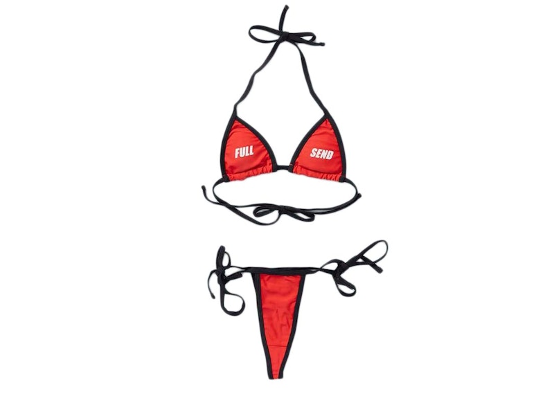 Full Send String Bikini Red SS21 US