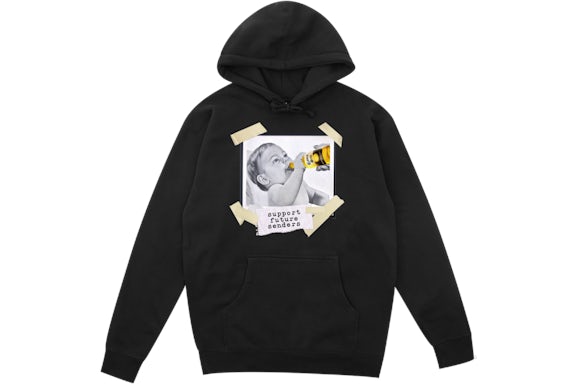 Full Send Support Future Senders Hoodie Black