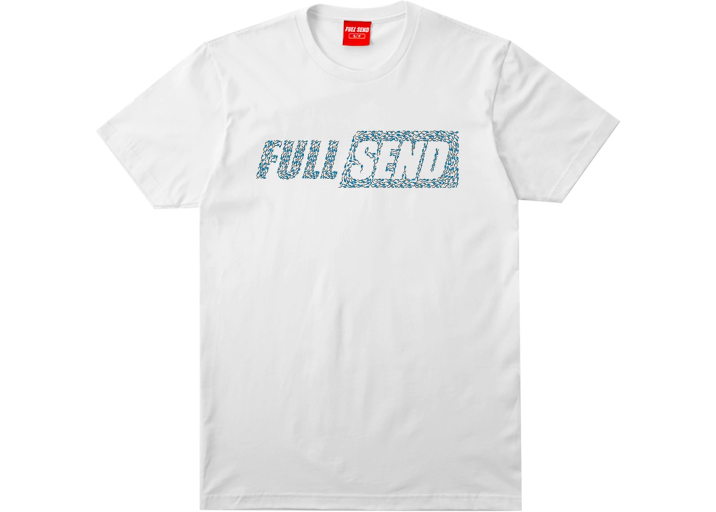 Full Send Swimmers Tee White - FW20
