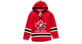 Full Send Team Canada Hockey Hoodie Red