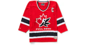 Full Send Team Canada Hockey Jersey Red